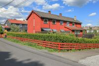 Svenskehusbebyggelse i Munkerudvollen. Foto: Leif-Harald Ruud (2020)