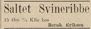 Svineribbe annonse 1898.jpg