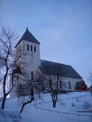 Svolvær kirke, oppført 1934. Foto: 3s (2009).