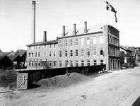 Maskinfabrikken "Nordmanden" etter brannen i 1900