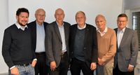 Innledere på Samkults symposium 2016. Fra v. Pål Nygaard, Trond Bergh, Finn Erhard Johannessen, Lars Roede, Bård Kolltveit og Kjell Wilsberg.