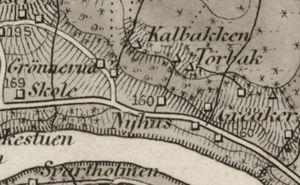 Tørbak under Nyhus kart 1884.jpg