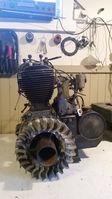 Norton motor, H side på traktor
