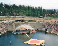 Besserudtjernet under Ta sjansen i 1992. Foto: Stig Rune Pedersen