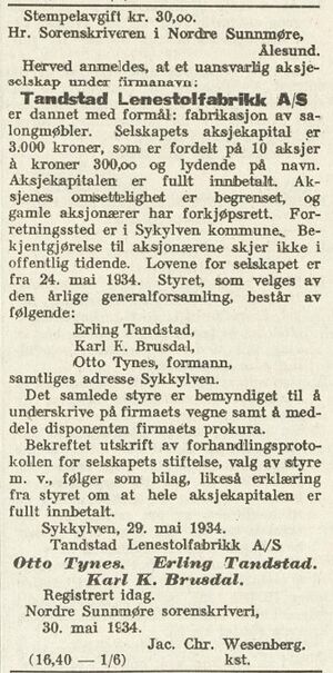 Tandstad Lenestolfabrikk faksimile 1934.jpg