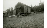 Bua på Taraldrud sett forfra, 1929 Foto: Norsk folkemuseum