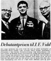 429. Tarjei Vesaas' debutantpris faksimile VG 1966.jpg