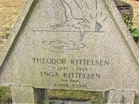 Maleren Theodor Kittelsens gravminne på Ullern kirkegård. Foto: Stig Rune Pedersen