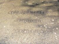 Thomas Heftyes gravminne på Vår Frelsers gravlund. Foto: Stig Rune Pedersen