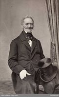 Kjøpmann Thor Olsen (1786–1868), som gata har navn etter. Foto: Claus Peter Knudsen/Oslo Museum (1860-1868).