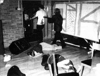 Fra «Kem bryr sæ» på Harstad kulturhus, som ble en stor suksess for Harstad Tensing.