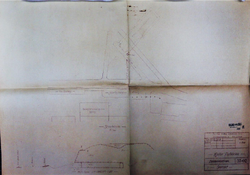 Tilfluktsrom ved Kjeller gård. Beregnet ferdig 1. mai 1940.