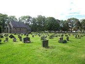 Motiv fra nordre del av Tjøme kirkegård. Foto: Stig Rune Pedersen