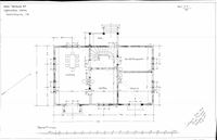 Tjønnefoss. Plan første etasje.