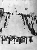 Fra den offisielle åpningen 13. februar 1966.