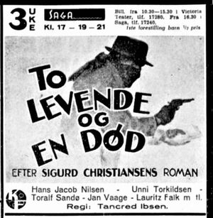 To levende og en død film 1937 annonse.jpg