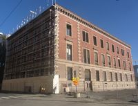 Tollbugata 1, Oslo: Tollboden, arkitekt Adolf Schirmer (1896). Foto: Stig Rune Pedersen