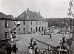 Tollboden i Christiania fra 1790. Foto: Caroline Colditz