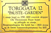 Paustgården, Torggata 12