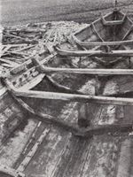 Toskgansbåt på Ulsnes ved Dromnessundet. Foto: Kristian Kielland