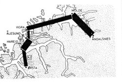 Gjennomsnittlig passasjerer om bord på de enkelte strekninger 28. juni til 12. september.