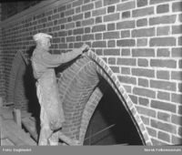 Fra oppussinga i 1950-åra Foto: Dagbladet (1957)