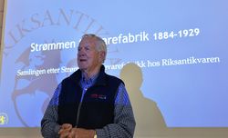 Steinar Bunæs fra Trevar'ns Venner åpnet Trevarndagene 2019.
