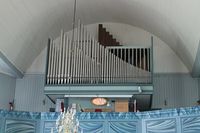 Orgelet fra 1966. Foto: Chris Nyborg (2014).
