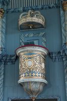 Prekestolen fra 1795. Foto: Chris Nyborg (2014).