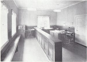 Tysnes Sparebank sin filial i Våge før 1963.jpg