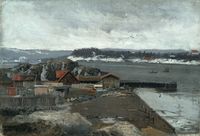 Tyveholmen (1883). Foto: Oslo Museum