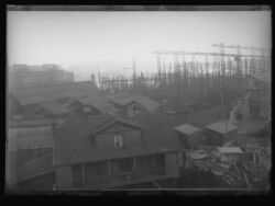 Tjuvholmen tidlig på 1900-tallet. Foto: Narve Skarpmoen