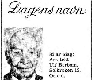 Ulf Berbom faksimile Aftenposten 1972.JPG