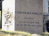 Gravminnet til skolemannen Ulrik Wilhelm Møller. Foto: Stig Rune Pedersen
