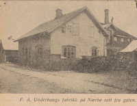 Underhaug Fabrikk i 1929.