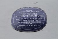 Universitetsgata 26: Det norske Studentersamfund. 59.915057° N 10.736864° Ø