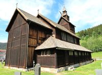 Uvdal kirke sommeren 2019. Foto: Stig Rune Pedersen