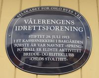 Vålerenggata 29, her ble VIF stiftet i 1913.