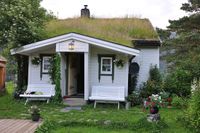 Våningshuset på Årsetøya er fint restaurert.