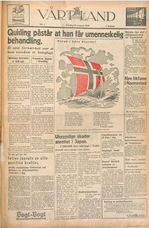 Vårt Land 1945-08-31 side 1.JPG