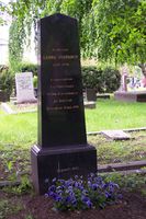 Georg Sverdrups grav på Vår Frelsers gravlund i Oslo. Foto: Chris Nyborg (2006)