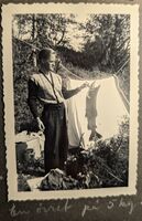 Vilhelm med 5 kilos ørret på Grensefoss