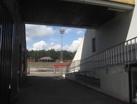 En av inngangsportene på Valle Hovin stadion. Foto: Stig Rune Pedersen
