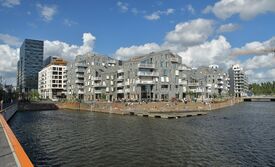 Boligkomplekset Vannkunsten fra 2021. Foto: Helge Høifødt (2021).