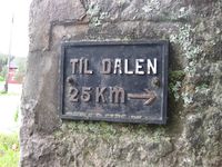 Krossli. Retning Dalen. Foto: Olav Momrak-Haugan (2011).