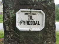 Krossli. Retning Fyresdal. Foto: Olav Momrak-Haugan (2011).