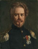 Portrett av veidirektør og major Christian Vilhelm Bergh (1814–1873), etter 1863. Foto: Oslo Museum