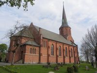 Vestby kirke, 1886, arkitekter Henrik Nissen og Holm Hansen Munthe. Foto: Stig Rune Pedersen
