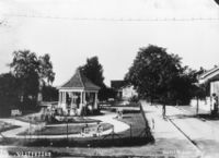 Parken i Vestfossen kort etter innvielsen.