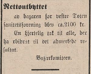 Vestre Toten Sanitetsforening notis 1908.jpg